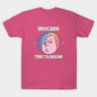 Time to Dream Unicron kids Grils teen fun cute Design T-Shirt